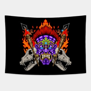 Tiki Mask 8.4 Tapestry