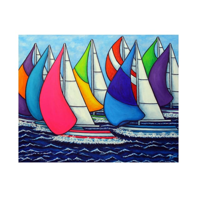 Rainbow Racing Regatta by LisaLorenz