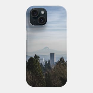 Portland City skyline by Kings Phone Case
