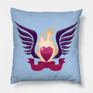 FLAME HEART Pillow