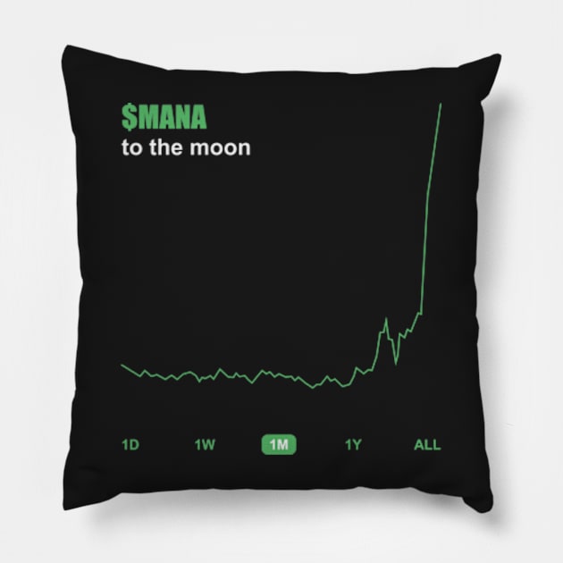 MANA to the moon Pillow by yphien