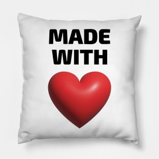 Made with Love Pillow