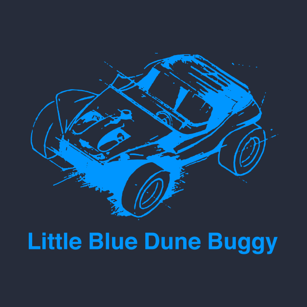 Disover Little Blue Dune Buggy - Beach Buggy - T-Shirt