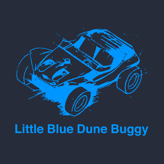 Discover Little Blue Dune Buggy - Beach Buggy - T-Shirt