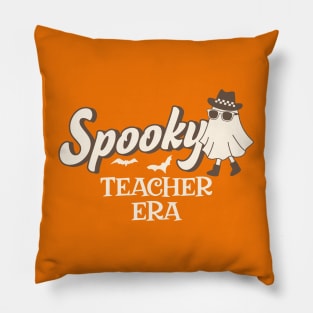 Spooky Teacher Era Pillow
