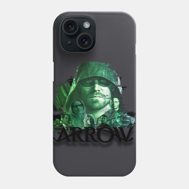 Arrow: A Family of Heroes Phone Case by iron_Archer8684