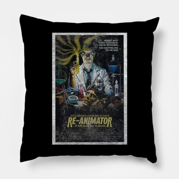 re animator Pillow by The Brothers Co.
