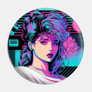 Vaporwave Pin