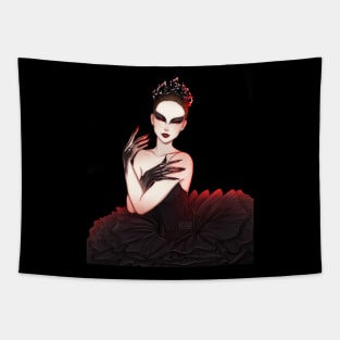 Fanart ballet Black Swan Tapestry