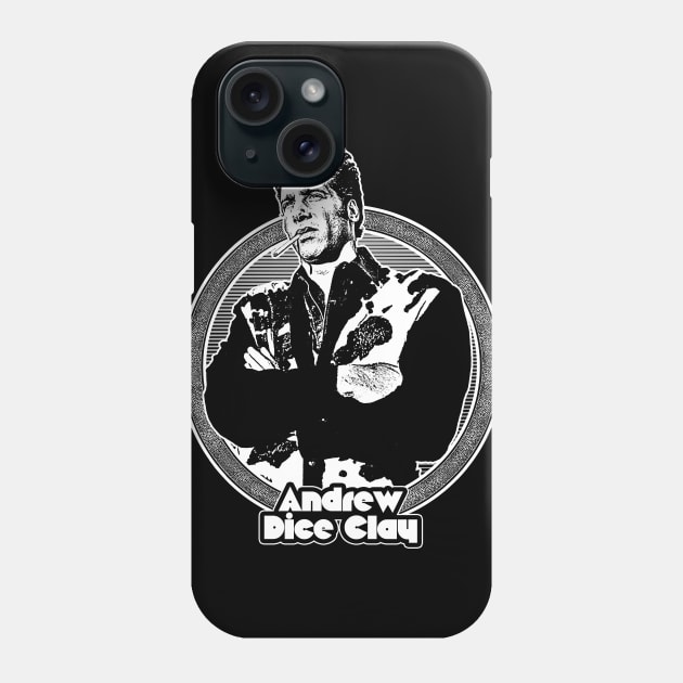 Andrew Dice Clay //// Retro Style Fan Art Design Phone Case by DankFutura