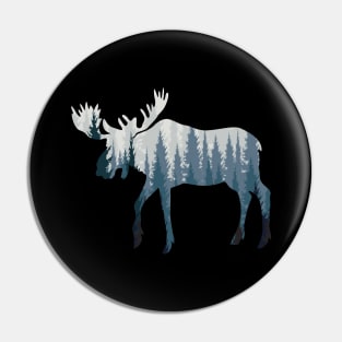 moose wildlife animal canada forest Pin