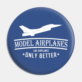 Model Airplane Gift Pin