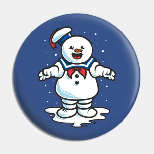 Snow Puft Man Pin