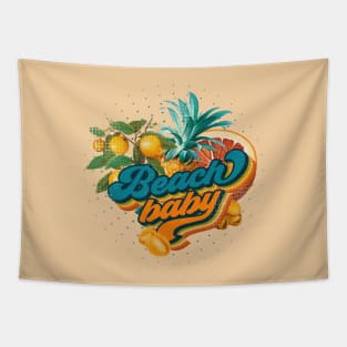 Summer Beach baby Tapestry