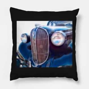 Classic  Car Grill 1938 Plymouth Pillow