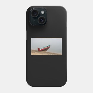 Fishing boat in backwaters India Phone Case