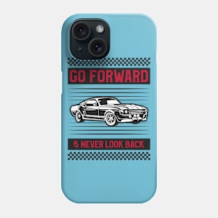Muscle Car Never Look Back Phone Case