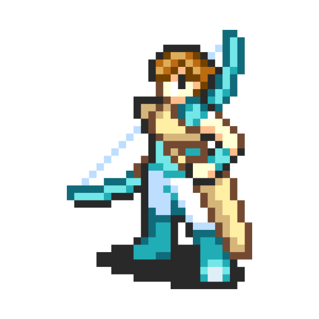 Archer Fighting Sprite by SpriteGuy95