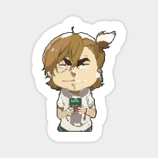 Barakamon Anime Naru Kotoishi Meme Face Magnet