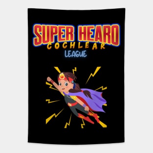 Super Hearo, Cochlear League | Cochlear Implant | Deaf Tapestry