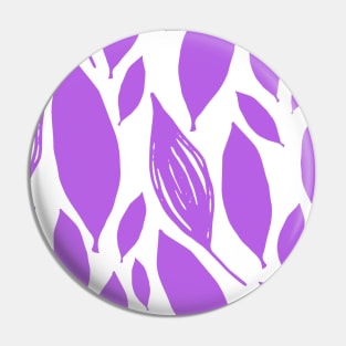 purple leaf like pattern Pin
