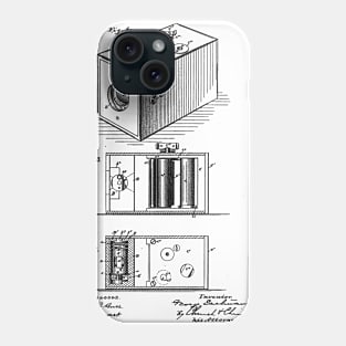 Camera Vintage Patent Hand Drawing Phone Case