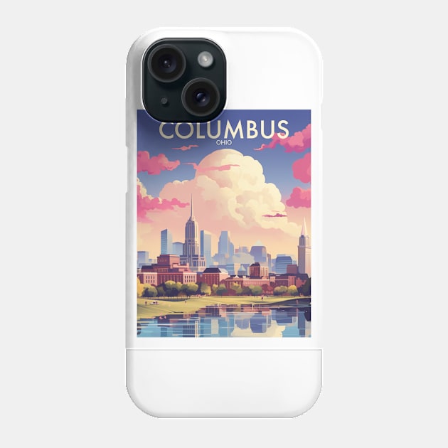 COLUMBUS Phone Case by MarkedArtPrints