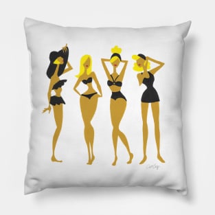 Bombshells - Black Pillow