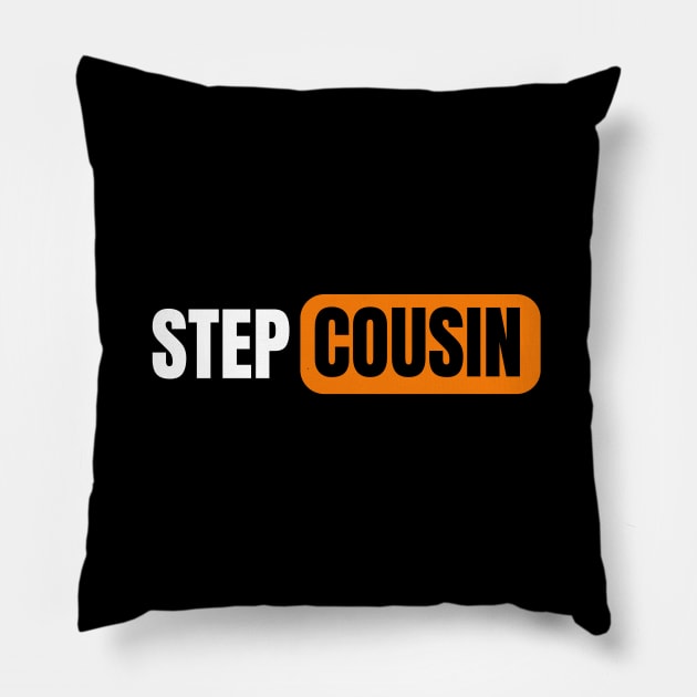 Step Cousin Pillow by Spatski