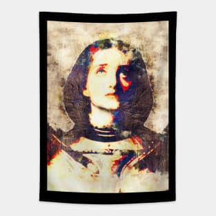 Jeanne D'arc Pop Art Tapestry