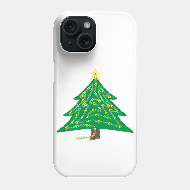 O Tannenbaum (Christmas Art) Phone Case by Bill Ressl at Center To Awaken Kindness