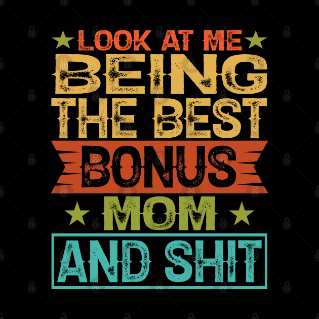 Bonus Step Mom Mothers Day From Stepdaughter Stepson Stepmom by hello world