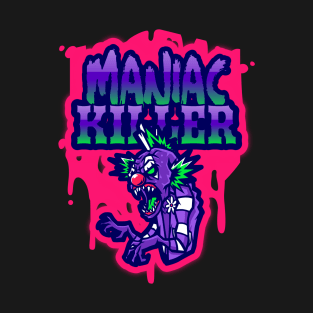 Gaming Maniac Killer T-Shirt