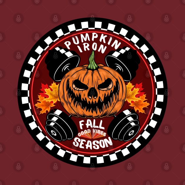 Pumpkin Iron Fall good vibes Season 2023 Halloween workout by Shean Fritts 