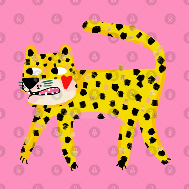 CHEETAH by NICHOLACOWDERYILLUSTRATIONS 