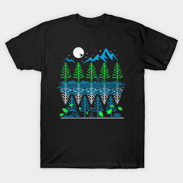 Nature Nights - Nature - T-Shirt