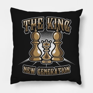 The King New Generation Chess Pillow