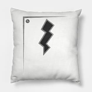 Captain Retro Black & White Film style Pillow