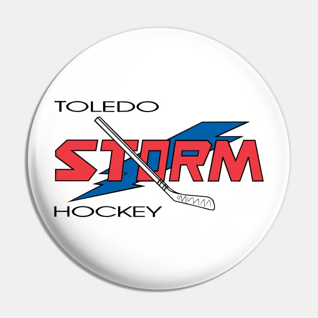 Toledo Storm Pin by HeyBeardMon