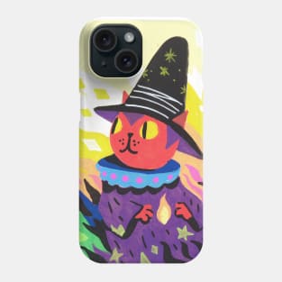 Black Mage Meow Phone Case