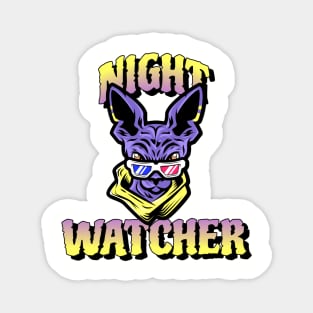 Night watcher Magnet