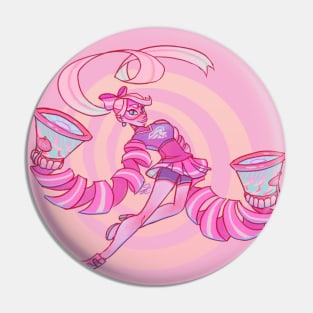 Ribbon Girl Pin