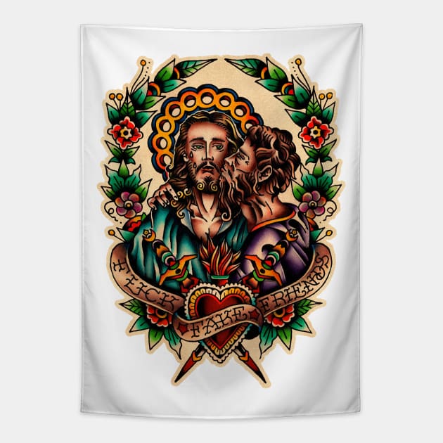 Jesus Tapestry by Don Chuck Carvalho