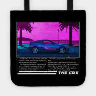 Retro CR-X Custom AD Tote