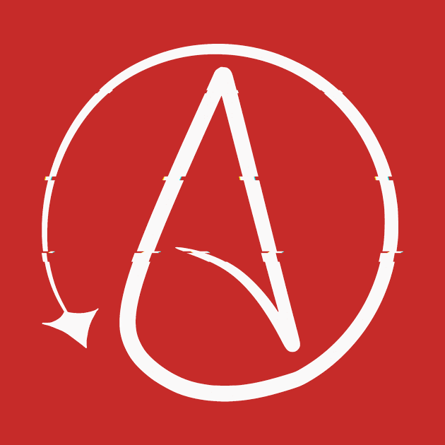 Atheist Devil Tail Logo by Mellowdellow