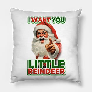 I Want You!Cute Santa's Helper Pillow