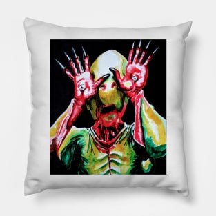 Pan's Labyrinth "The Pale Man" portrait (original) Pillow