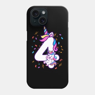 Cute Birthday Unicorn Phone Case