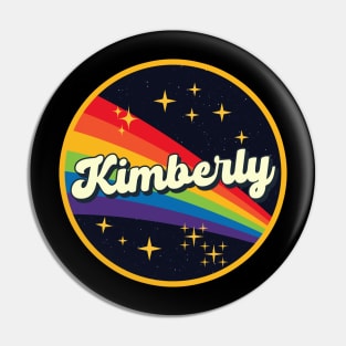 Kimberly // Rainbow In Space Vintage Style Pin