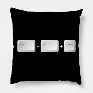 Ctrl+Alt+Del Pillow